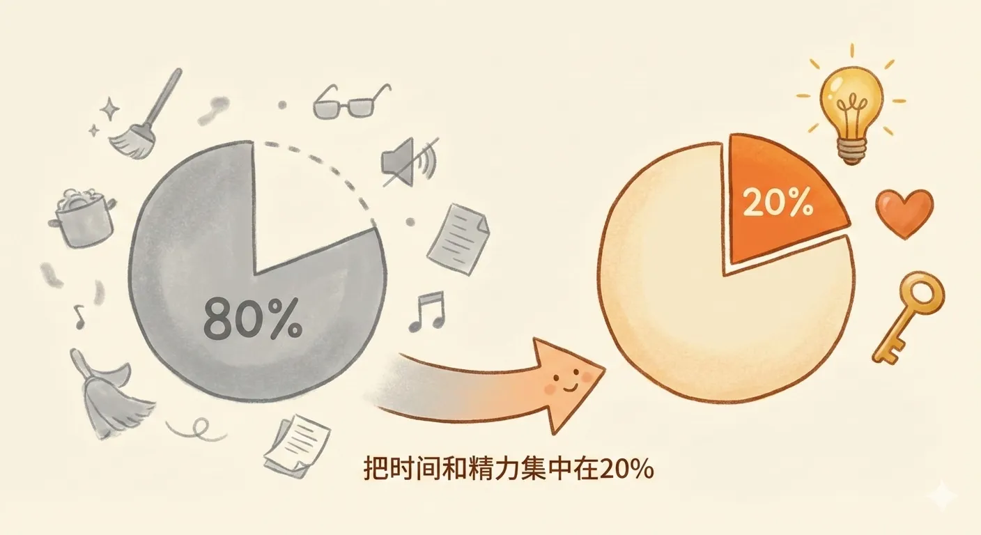 帕累托法则-20/80原则