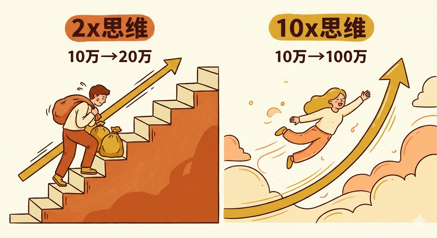 10x思维vs2x思维