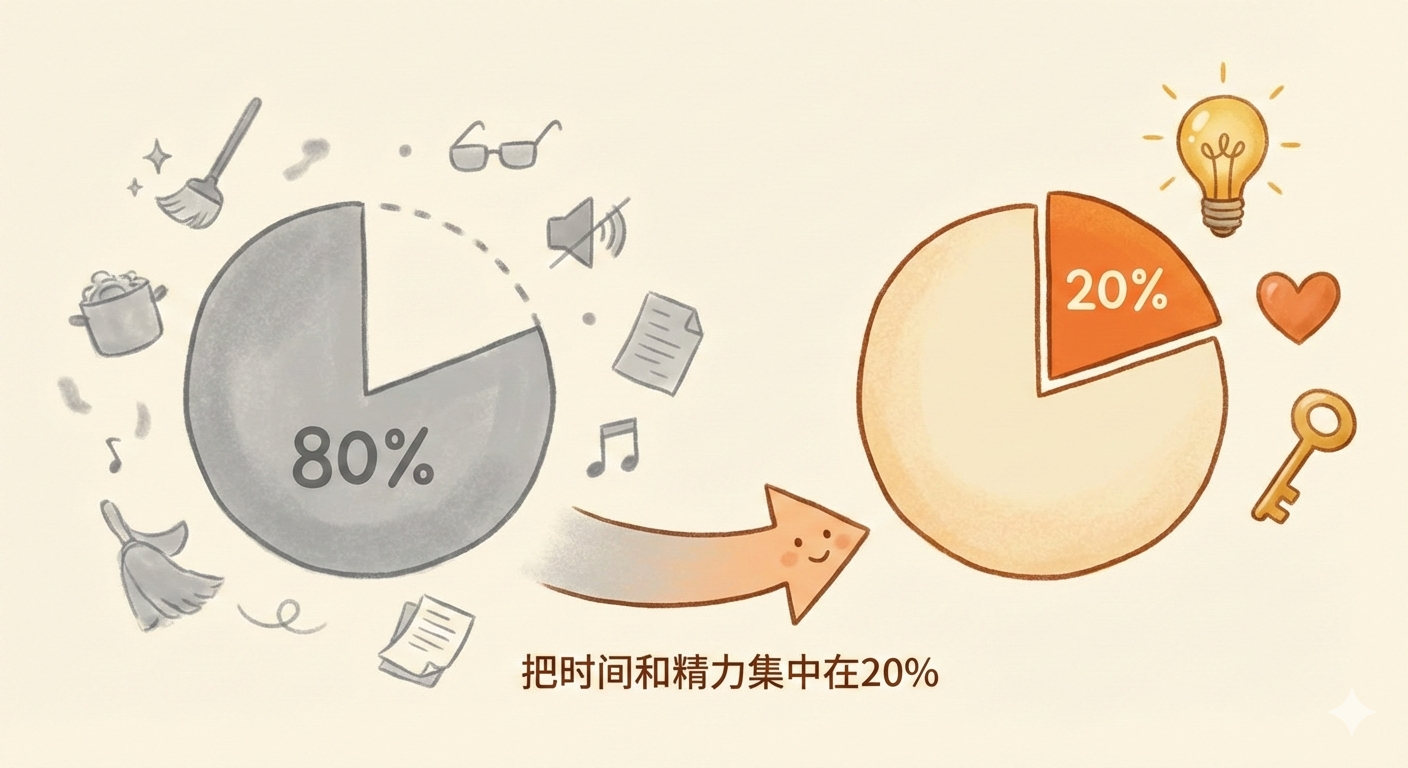 帕累托法则-20/80原则